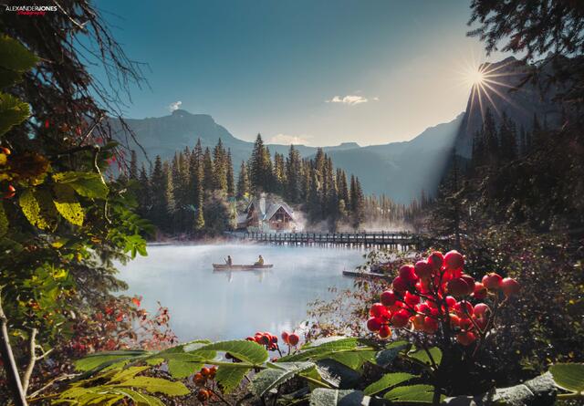 Garden of Eden (Emerald Lake) print