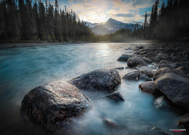 Bow River Rise print