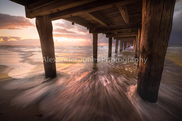 Seaford Pier Sunshine print
