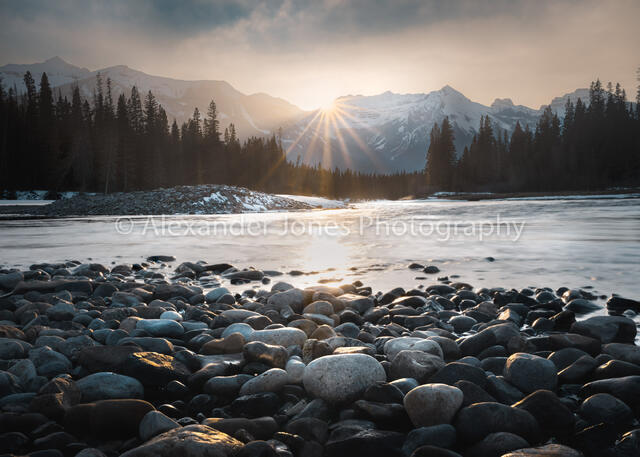 Bow River Baptism print