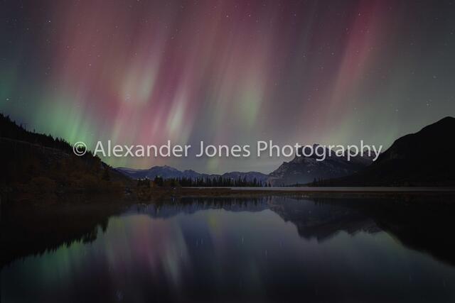 Vermillion Lakes Fire Festival print