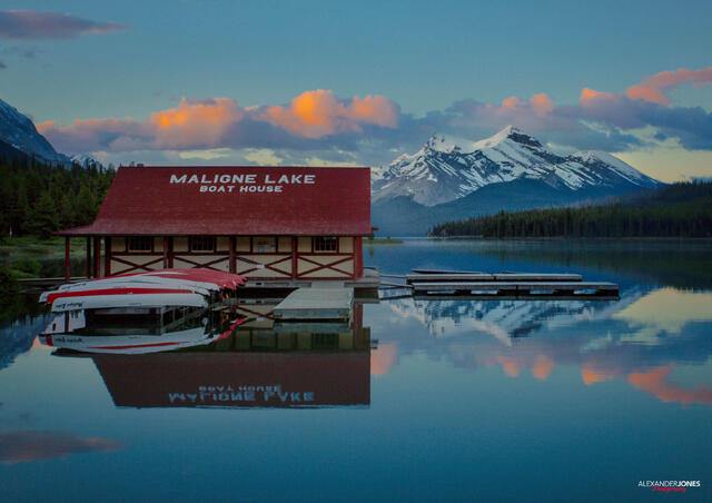 Maligne Glimmer Jasper print
