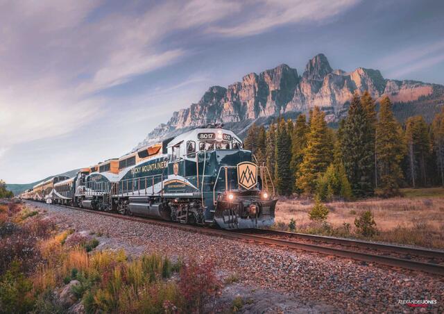 Rocky Mountaineer Castle  print